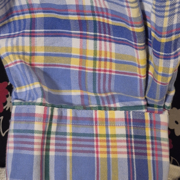 Classy Ralph Lauren Men's Blue Plaid Shirt Size Large - Picture 3 of 7